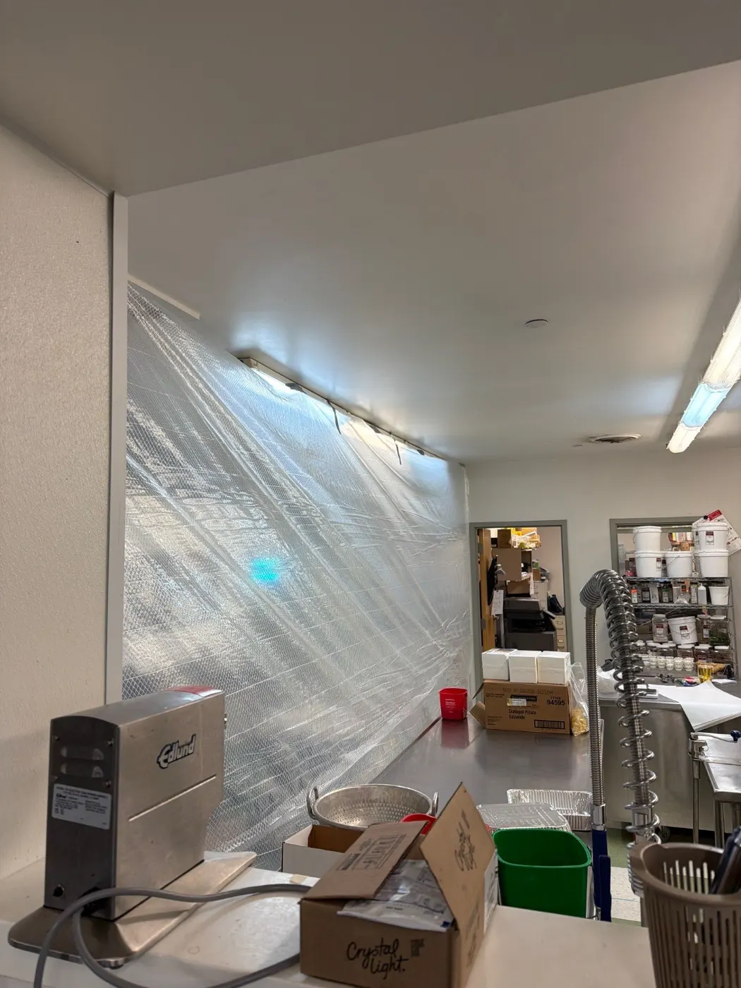 After-hours dry-out at Avon commercial property